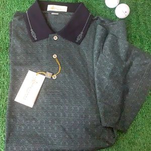 Men’s NWT IL Miglione golf shirt classy  Sz XL